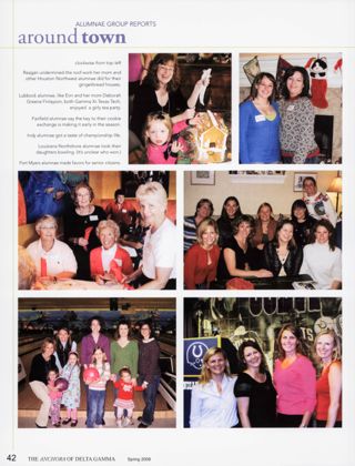 Alumnae Group Reports, Continued