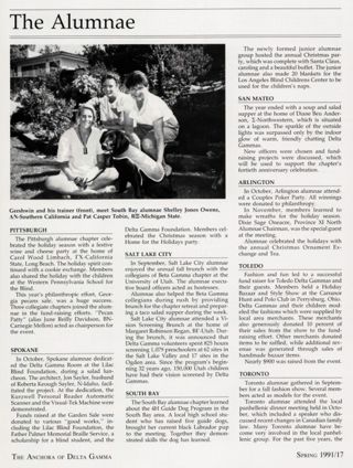 The Alumnae, Spring 1991