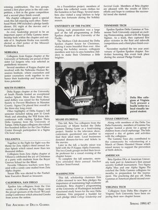 The Collegians, Spring 1991, Continued