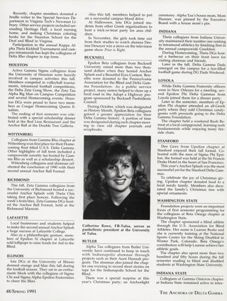 The Collegians, Spring 1991, Continued