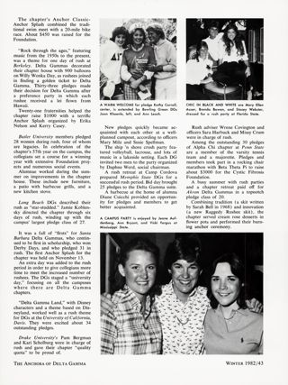 The Collegians: What Else Is Going On?, Continued