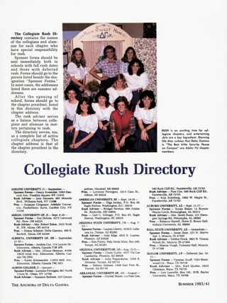 Collegiate Rush Directory