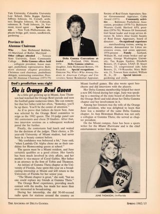 She Is Orange Bowl Queen