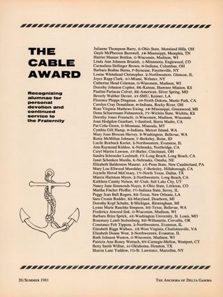 The Cable Awards