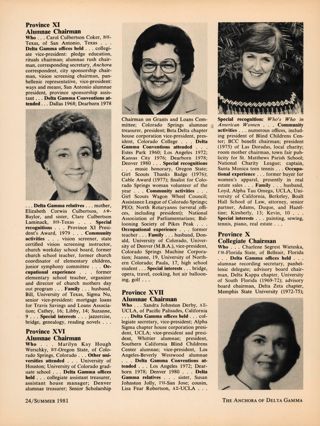 Appointed by Council, Continued