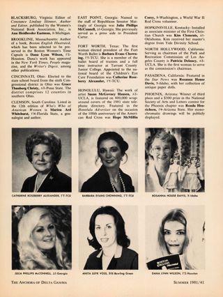 Names in the News, Continued