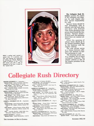 Collegiate Rush Directory