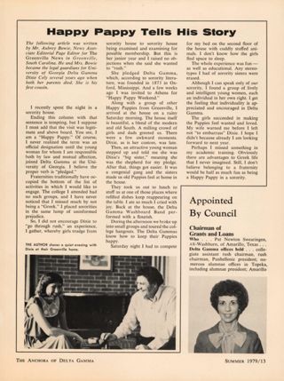 Happy Pappy Tells His Story