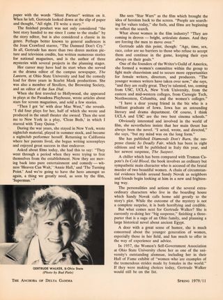 Jane Ross: the Panther Paw, Continued