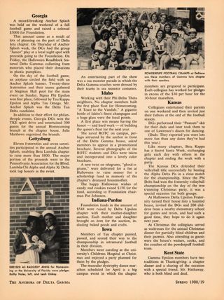 The Collegians, Spring 1980, Continued
