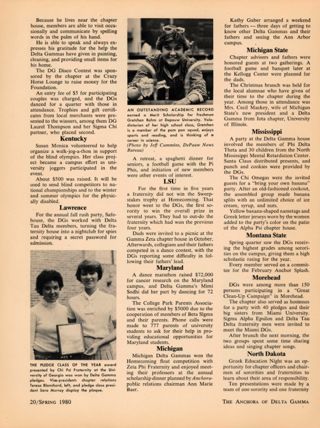 The Collegians, Spring 1980, Continued