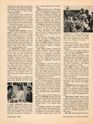 Alumnae: Somehow They Find the Time to Raise Money, Too, Continued