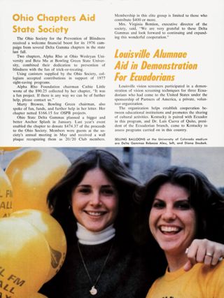 Ohio Chapters aid State Society