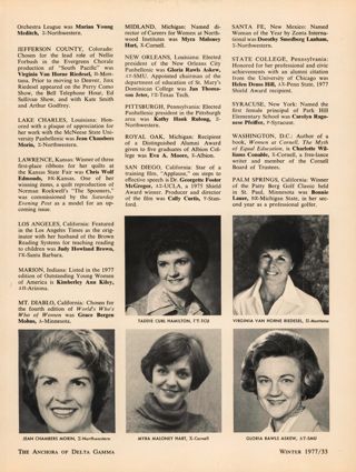 Names in the News