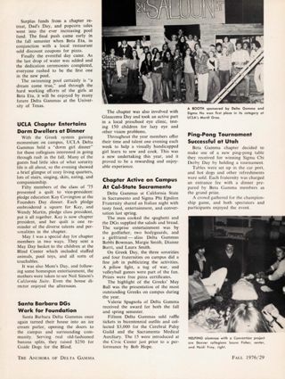 Collegians, Continued