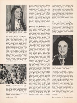 Collegians, Continued