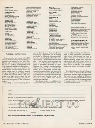 Project 90, Continued