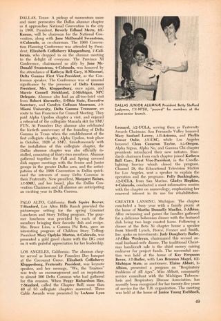 Programs for all to Attend, Continued