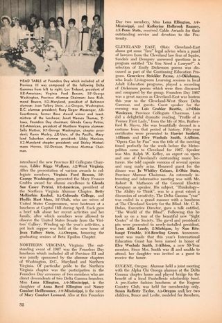 Programs for all to Attend, Continued