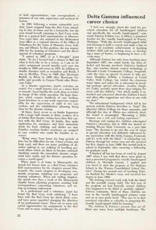 Delta Gamma influenced Career Choice