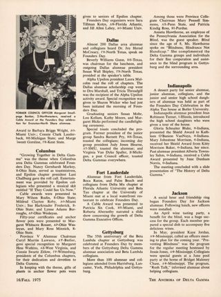 The Local Scene: Founders day, Continued