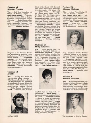 Appointed by Council, Continued