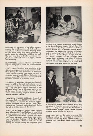 The Local Scene: Service to Others, Continued