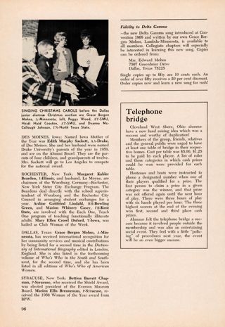 Names in the News: Telephone Bridge