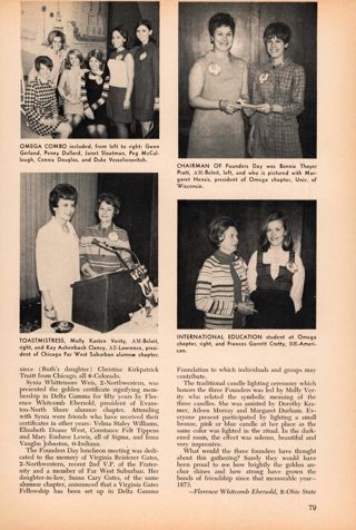 Founders Day - Extra Special, Continued