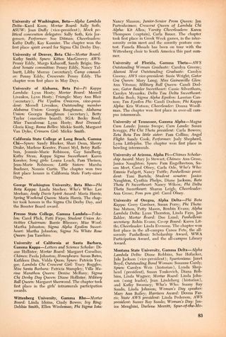 What's New on Campus, Fall 1968, Continued