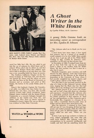 Watch on Women at Work: a Ghost Writer in the White House