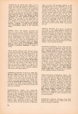 Service to Benefit all, Continued