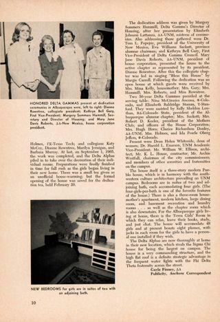 From Lodge, to Land, to House, Continued