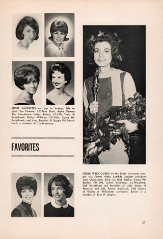 Fraternity Favorites, Continued
