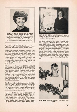 Panhellenic, Continued