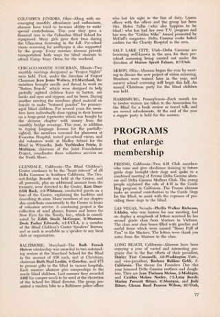 Programs That Enlarge Membership
