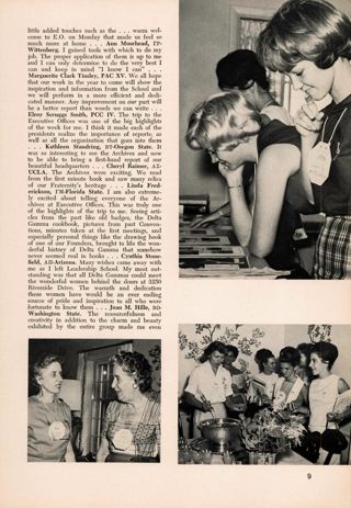 A Visit to the Fraternity's "Home", Continued