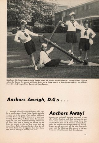 Anchors Aweigh, D.G.s