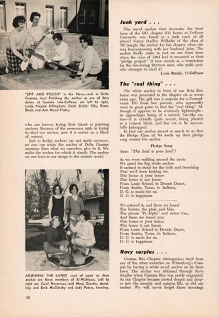 Anchors Aweigh, D.G.s