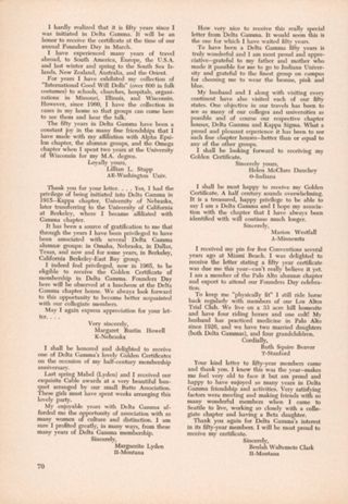 The Golden Years, Continued