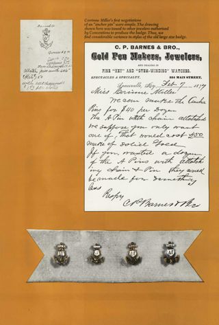 Delta Gamma First pin, Continued