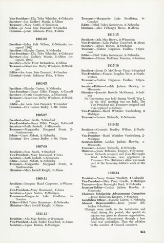 The Fraternity, Continued