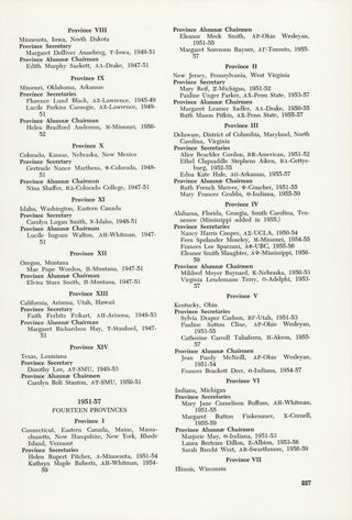 the Provinces, Continued