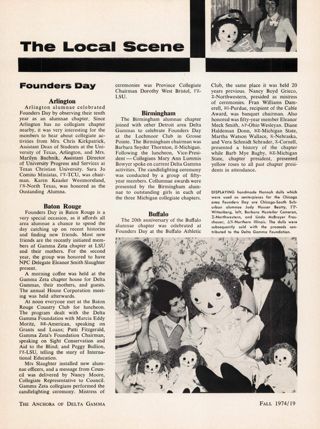 The Local Scene: Founders Day