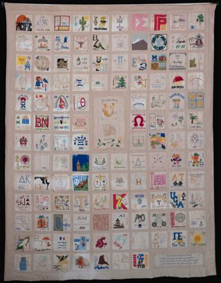 Delta Gamma Centennial Quilt, 1973