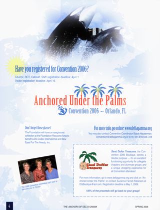 Anchored Under the Palms: Convention 2006 - Orlando, FL