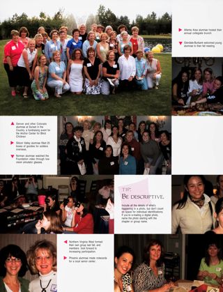 Alumnae Groups, Continued
