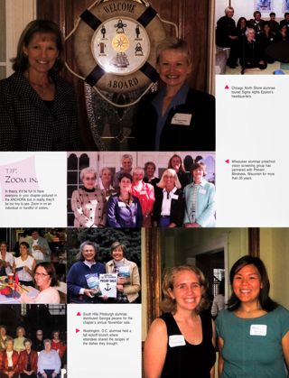 Alumnae Groups, Continued