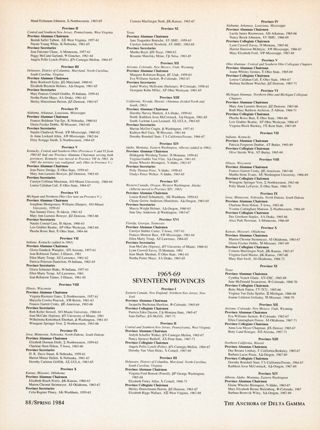The Fraternity Government and Officers, Continued