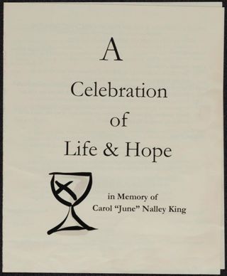 A Celebration of Life Program, September 11, 2021